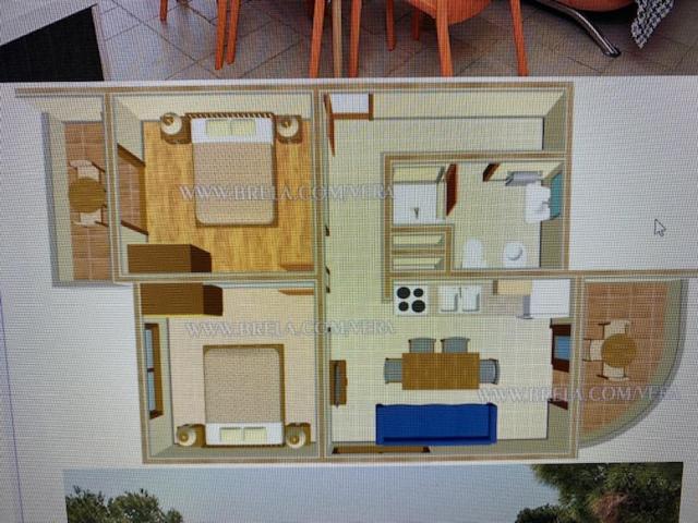 Apartman Vera Brela Esterno foto