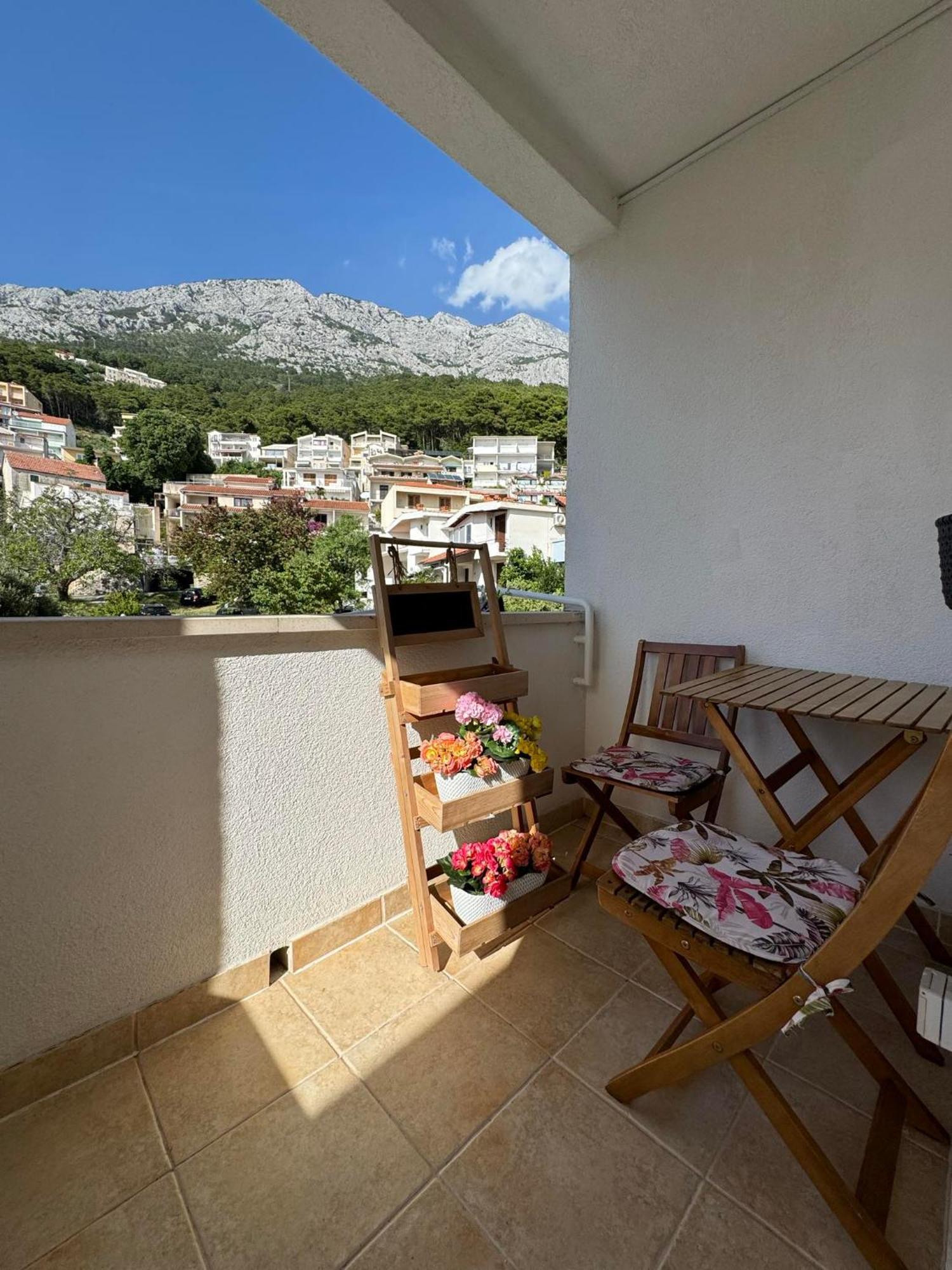 Apartman Vera Brela Esterno foto